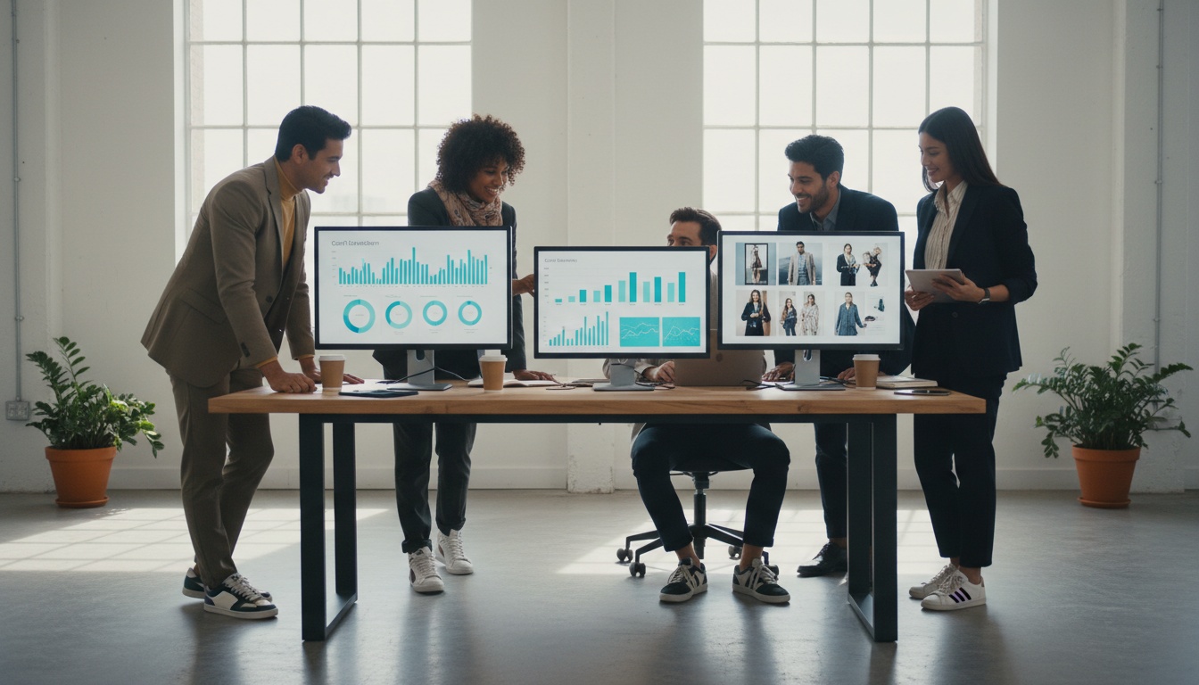 Resultados de fotografia AI para e-commerce