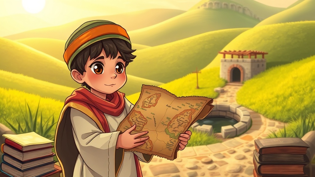 مفتاح الكنز المفقود - قصة مغامرة شيقة - قصص قصيرة