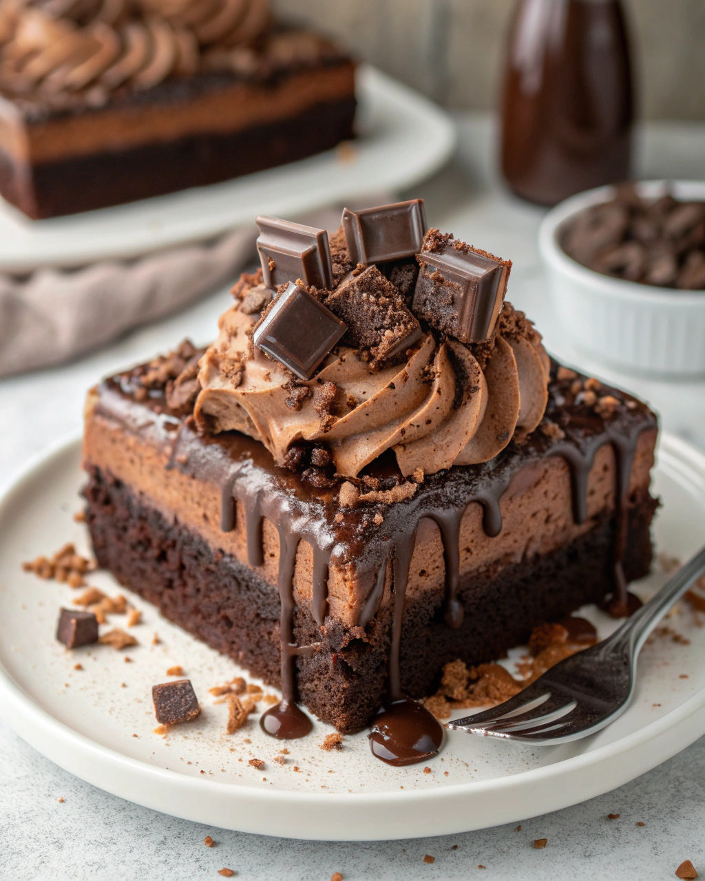 Death By Chocolate Poke Cake Ingredients