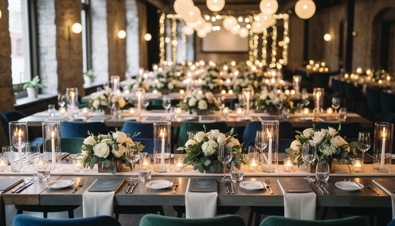 Event venue atmosphere