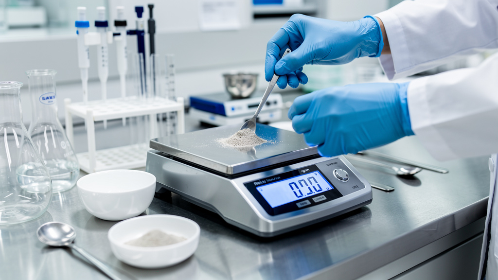 Professional laboratory measurement of supplement dosage