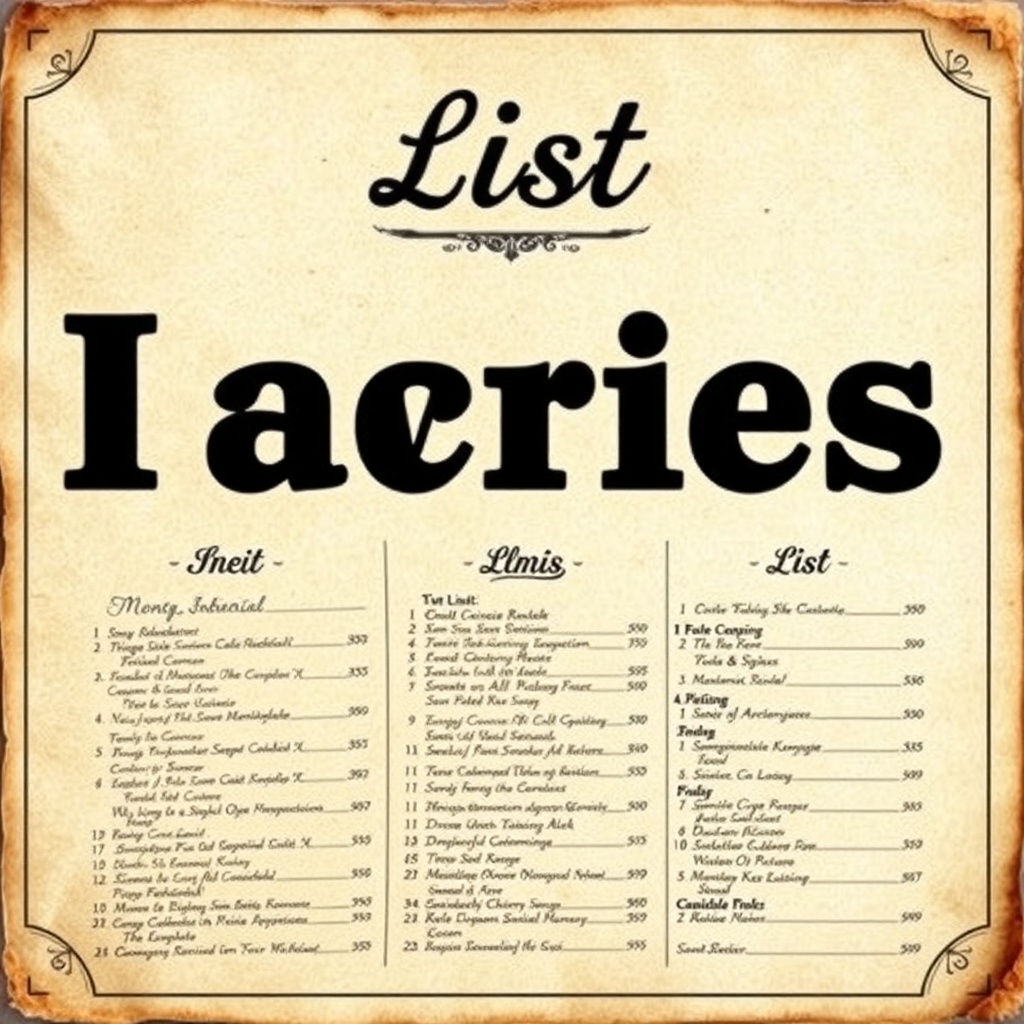 Lists image