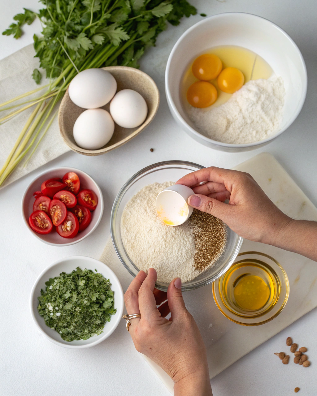 GREEK PASTA SALAD ngredients