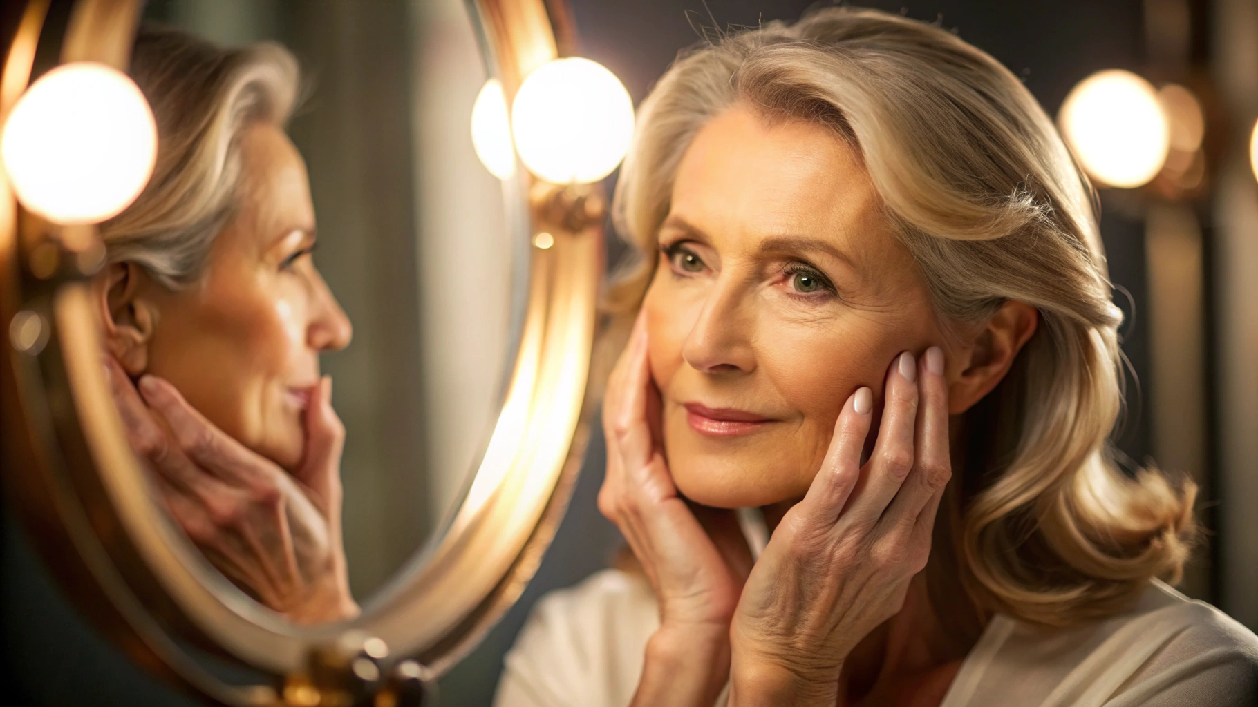 3. 하안검 수술: 처진 피부와 주름까지 해결하는 중년 눈 성형