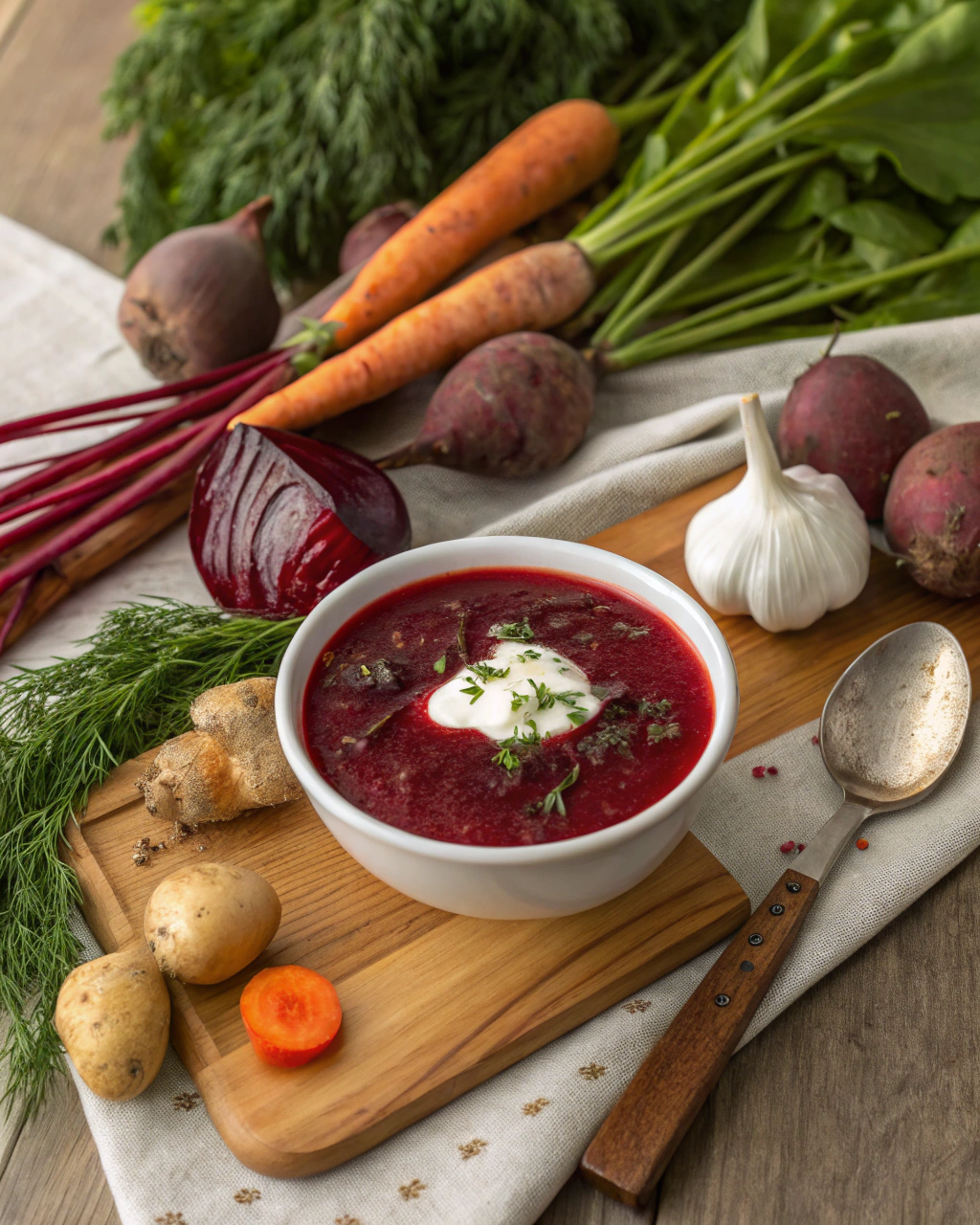 Classic Borscht Recipe Ingredients