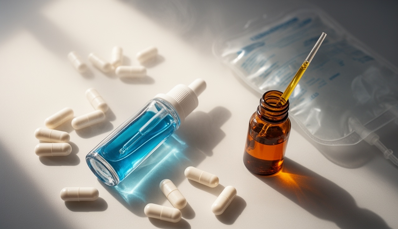 Different glutathione supplement delivery methods compared