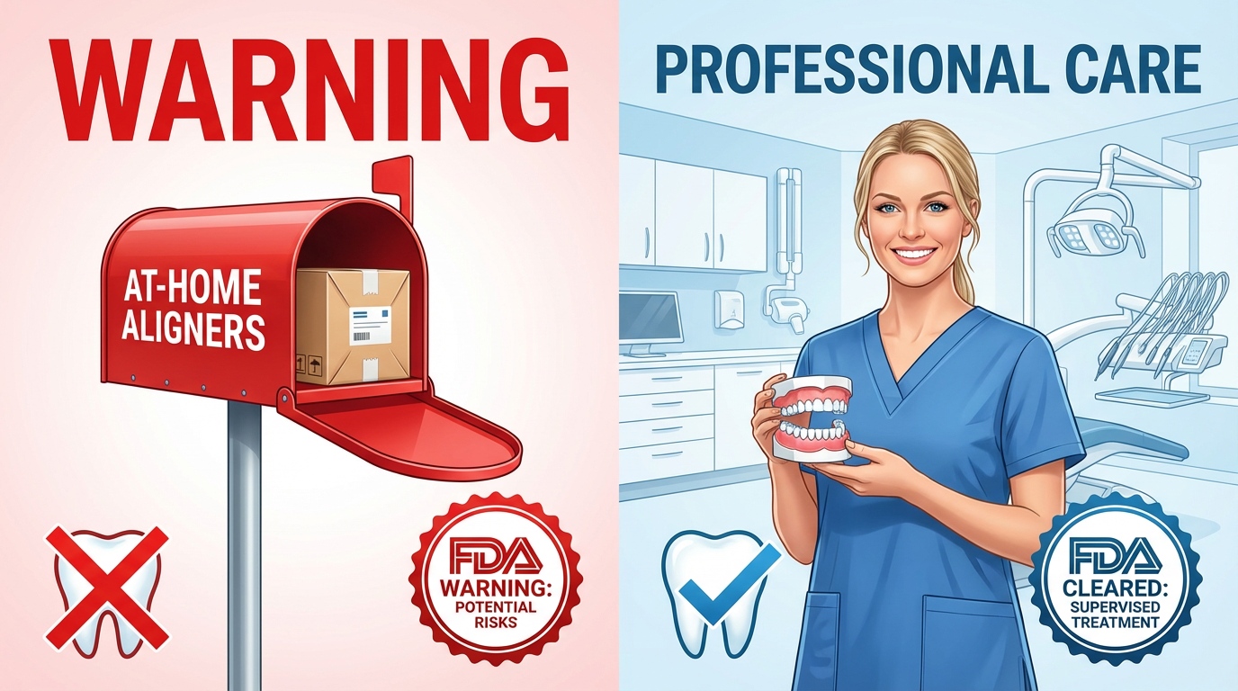 Aligneurs at-home : pourquoi la FDA a stoppé Byte et ce que cela signifie pour votre sourire