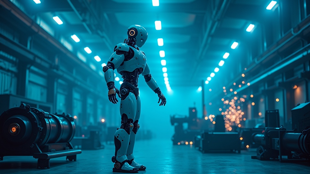 Robot Atlas Hyundai Industrial en demostración en el CES