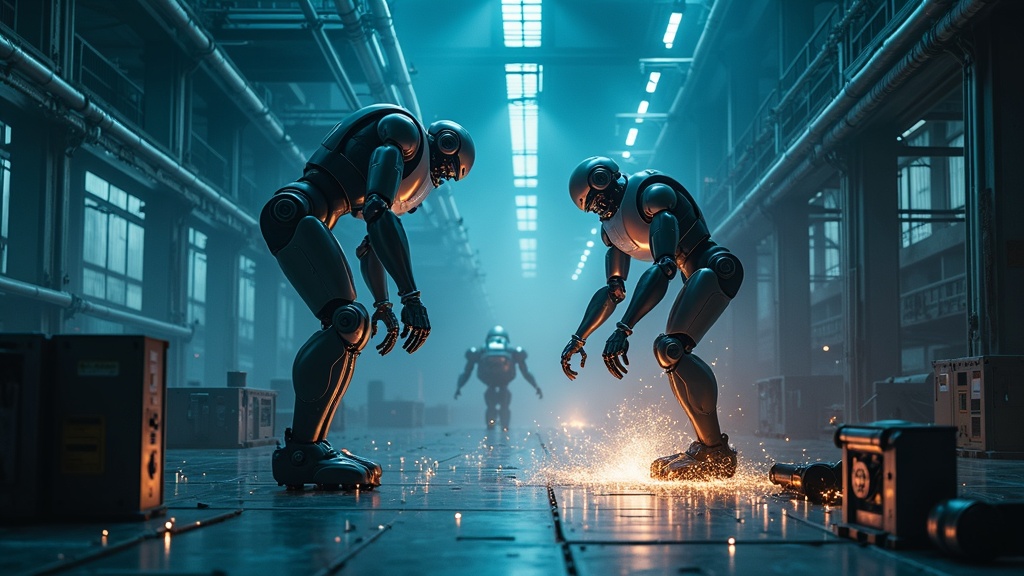 Detalle técnico del sistema de IA del Robot Atlas Hyundai Industrial