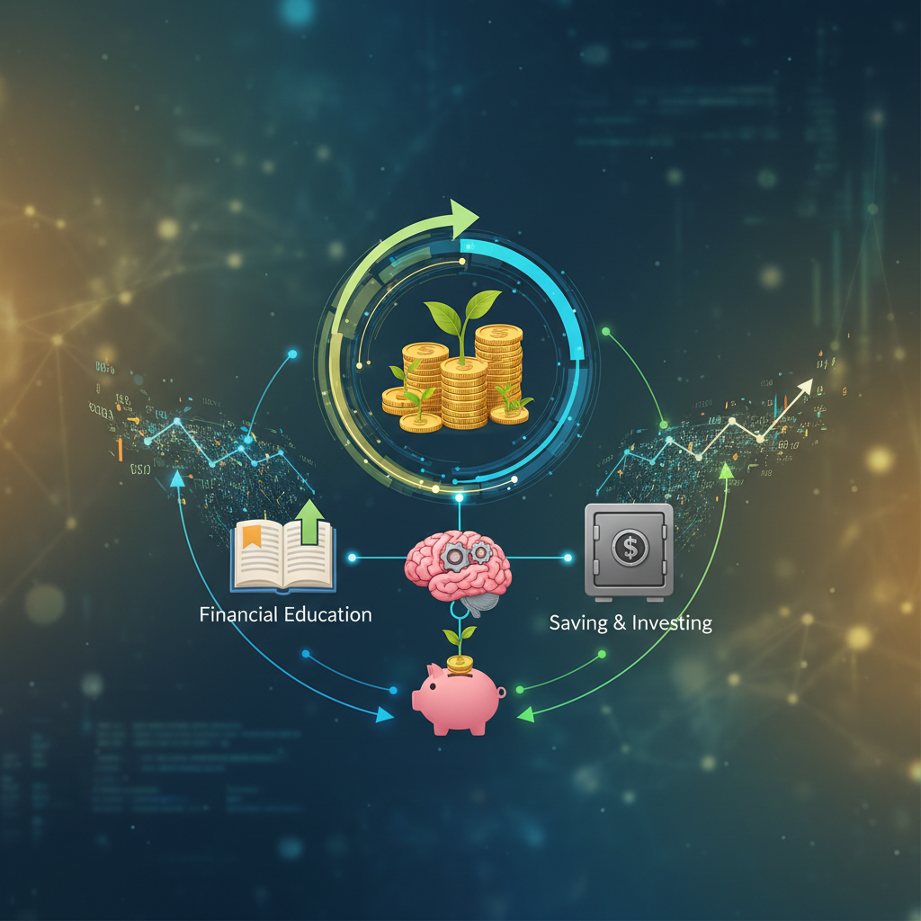 O Ciclo da Riqueza: 🔄 Mantenha Sua Educação Financeira Ativa e Prospere! 💰