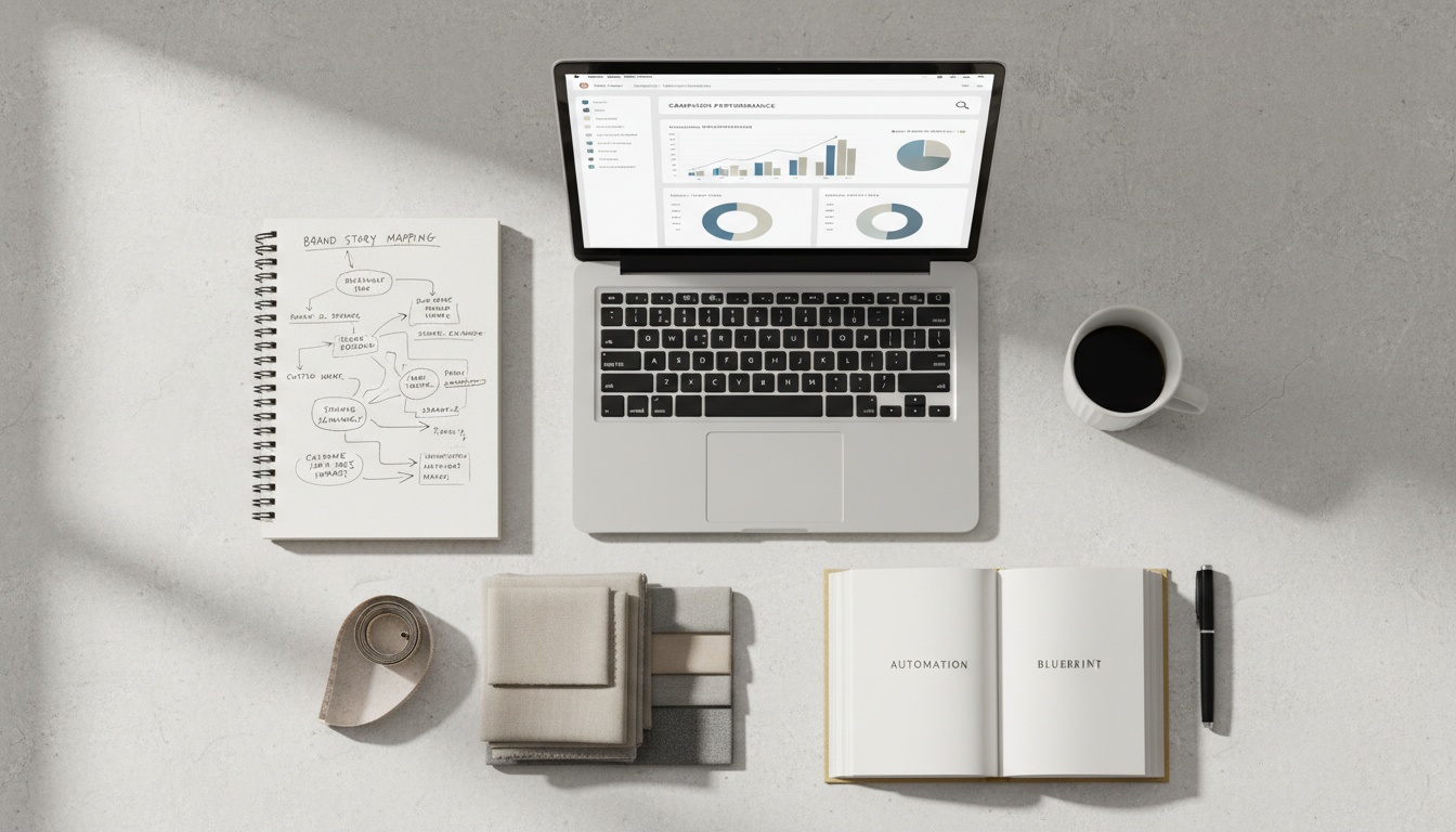 AI-powered fashion marketing automation workflow