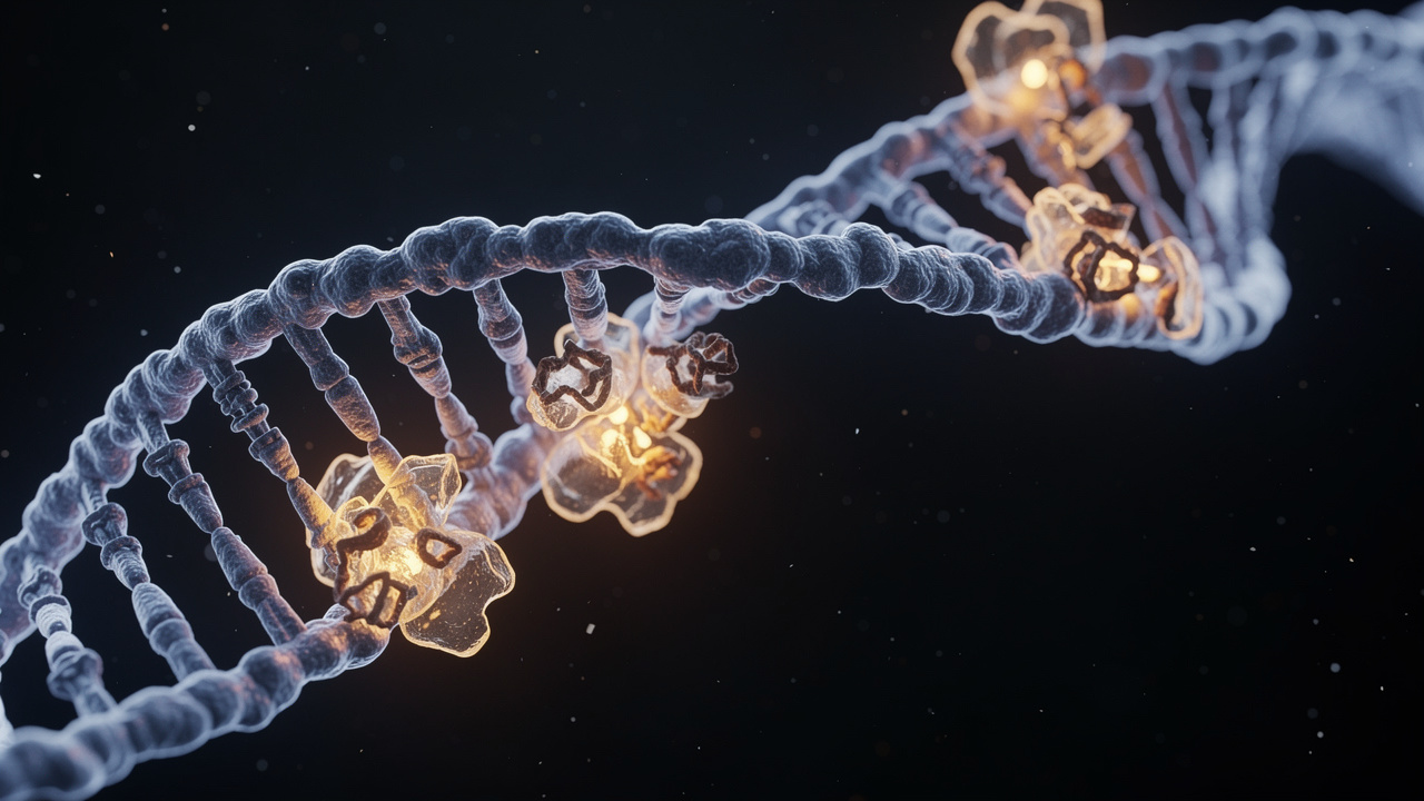 DNA repair mechanisms and enzyme activity