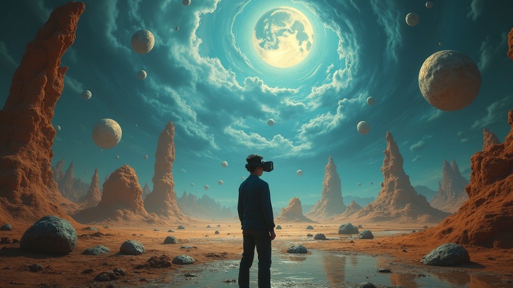 Final de la experiencia VR Dalí, una visión inolvidable