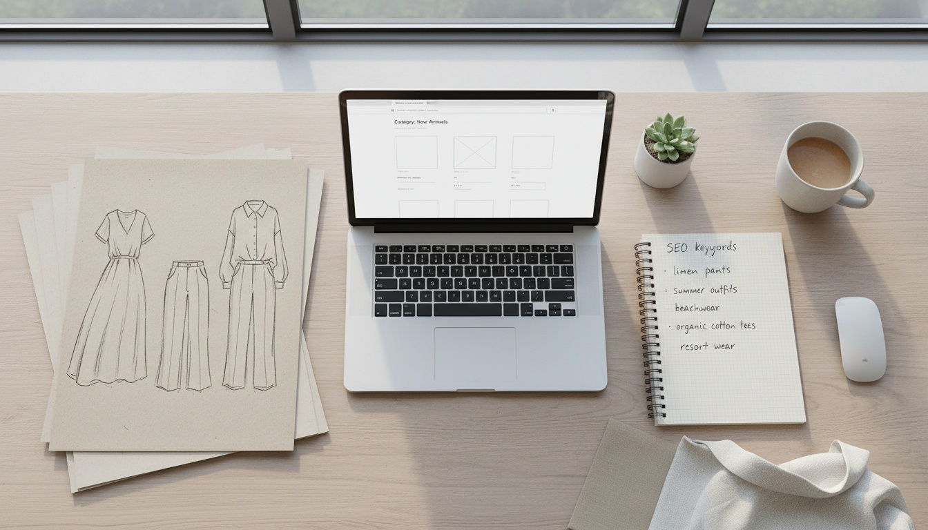 Fashion e-commerce site structure optimization