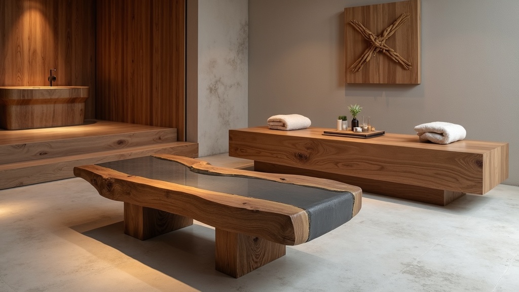 Мебель для SPA-салона: как лофт и натуральное дерево создают атмосферу релаксации и комфорта