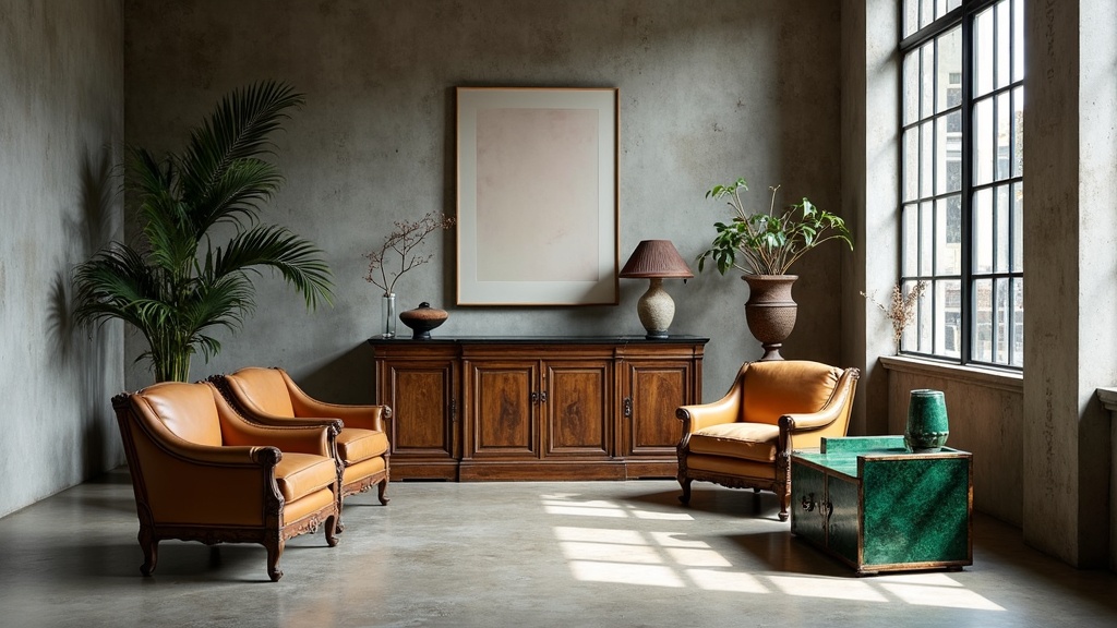 Как легко и стильно подружить антикварную мебель с лофтом: секреты эклектики в интерьере для уютного пространства