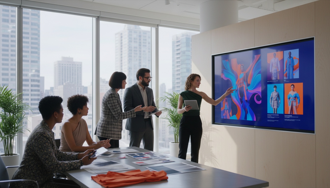 Fashion brand using AI campaign images