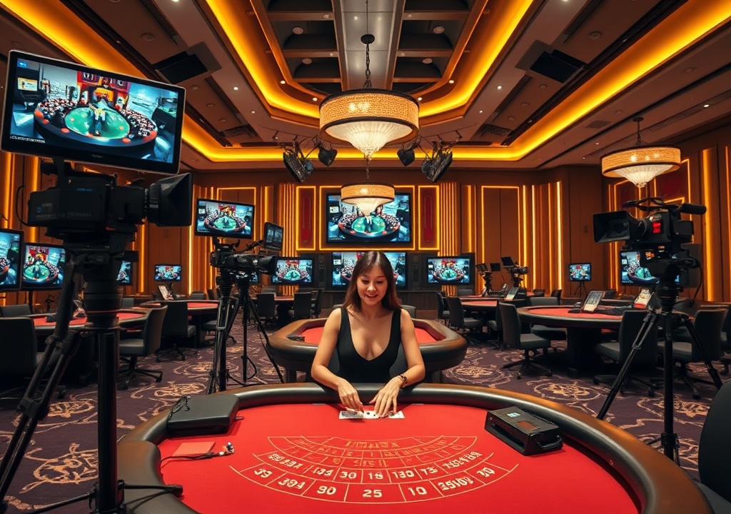 Evolution Gaming의 라이브 딜러 시스템과 실시간 게임 품질