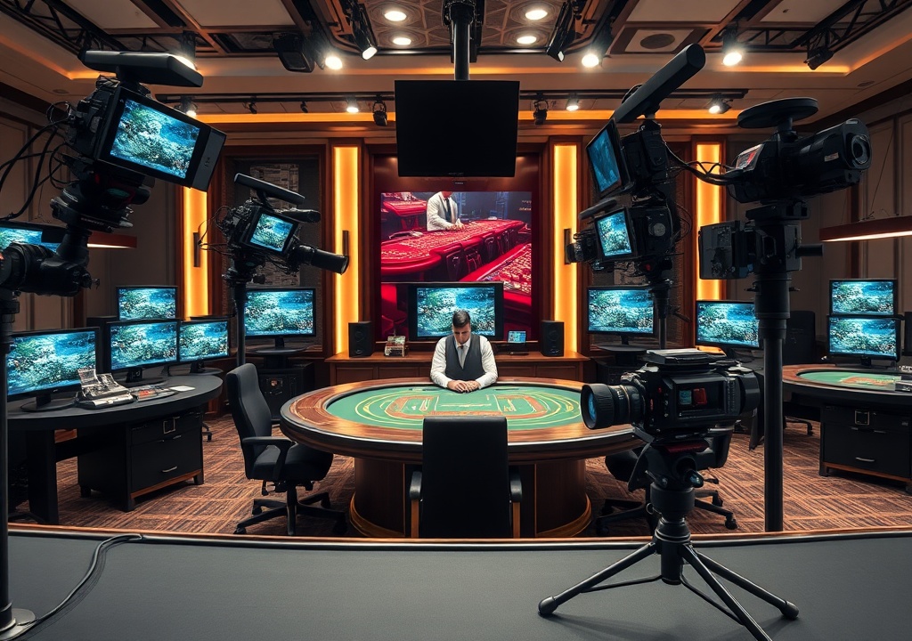 에볼루션 라이브 바카라의 카메라·스트리밍 기술 구조 분석 멀티앵글 카메라 시스템의 기술적 구현과 실시간 화질 최적화