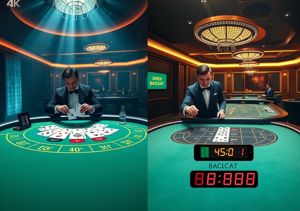 카드 공개 방식과 딜러 진행 패턴의 상세 비교