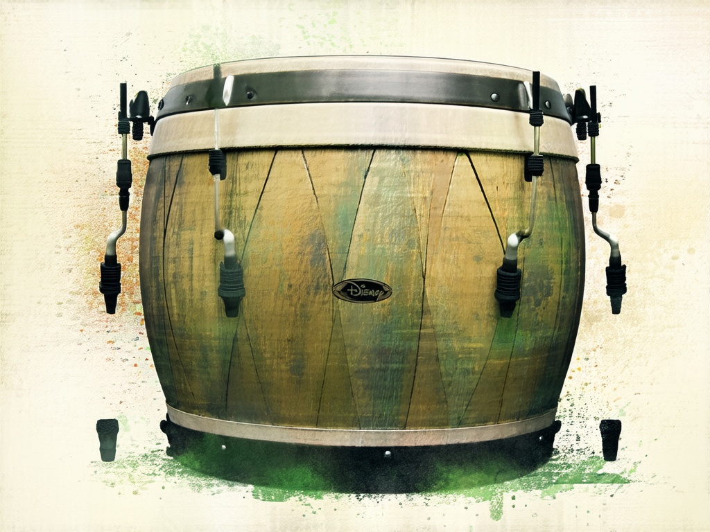 Planter Percussion Setup