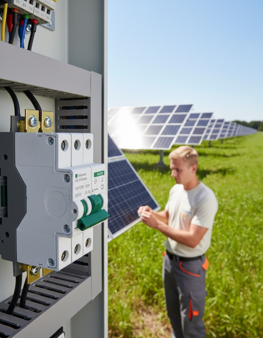 Nuevo interruptor térmico bipolar para sistemas fotovoltaicos y corriente continua