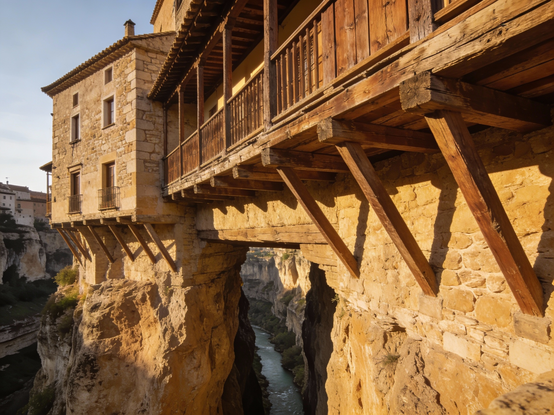The Hanging Houses of Cuenca, Spain