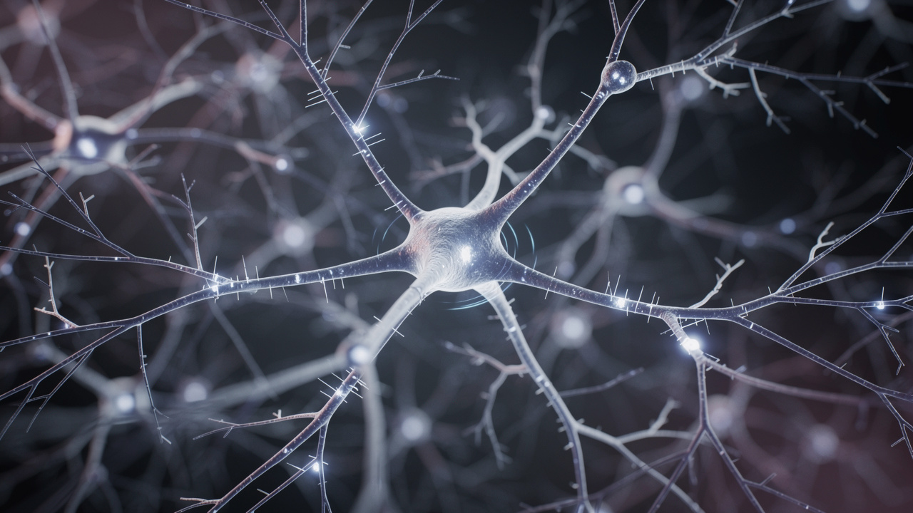 Neural pathways showing brain function and cognition