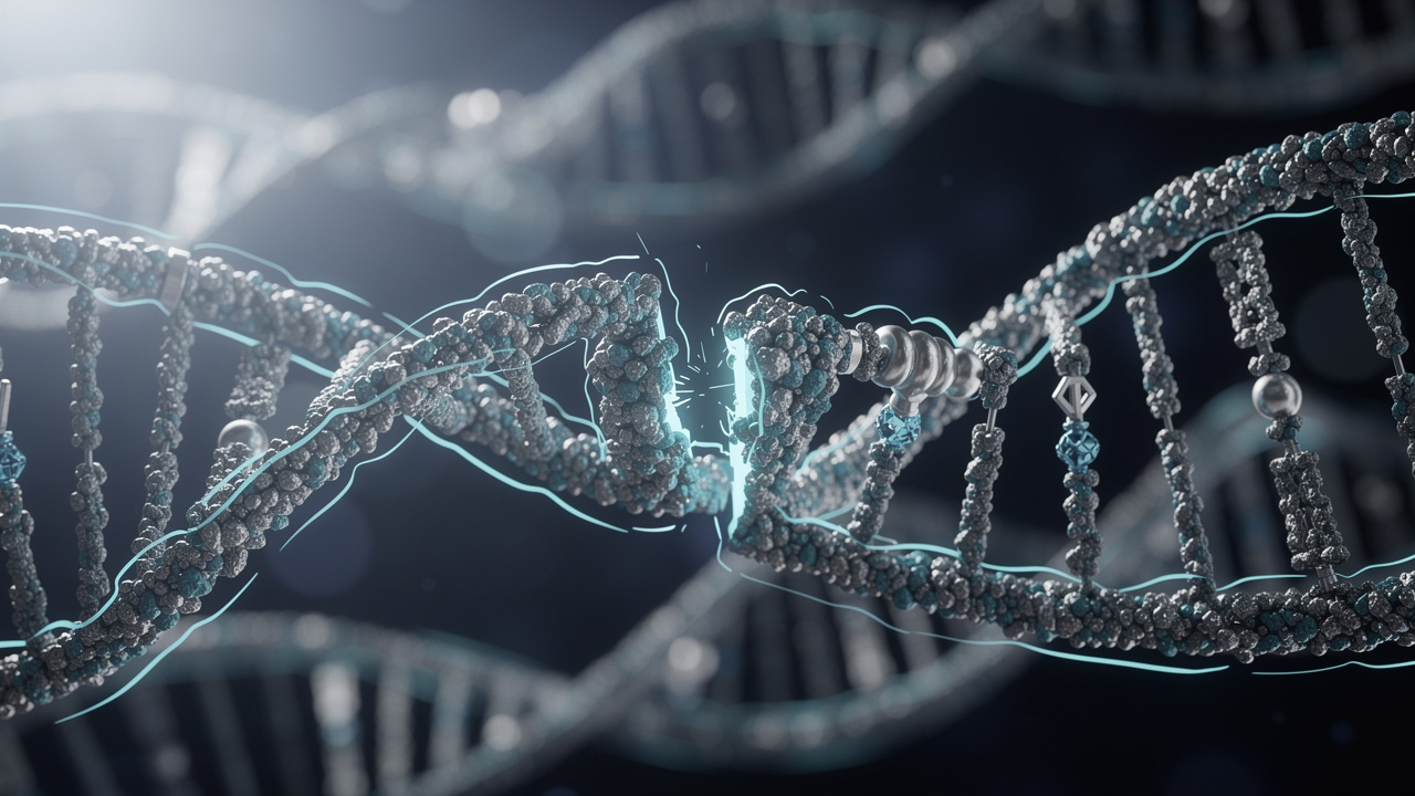 DNA repair mechanisms supporting cellular longevity