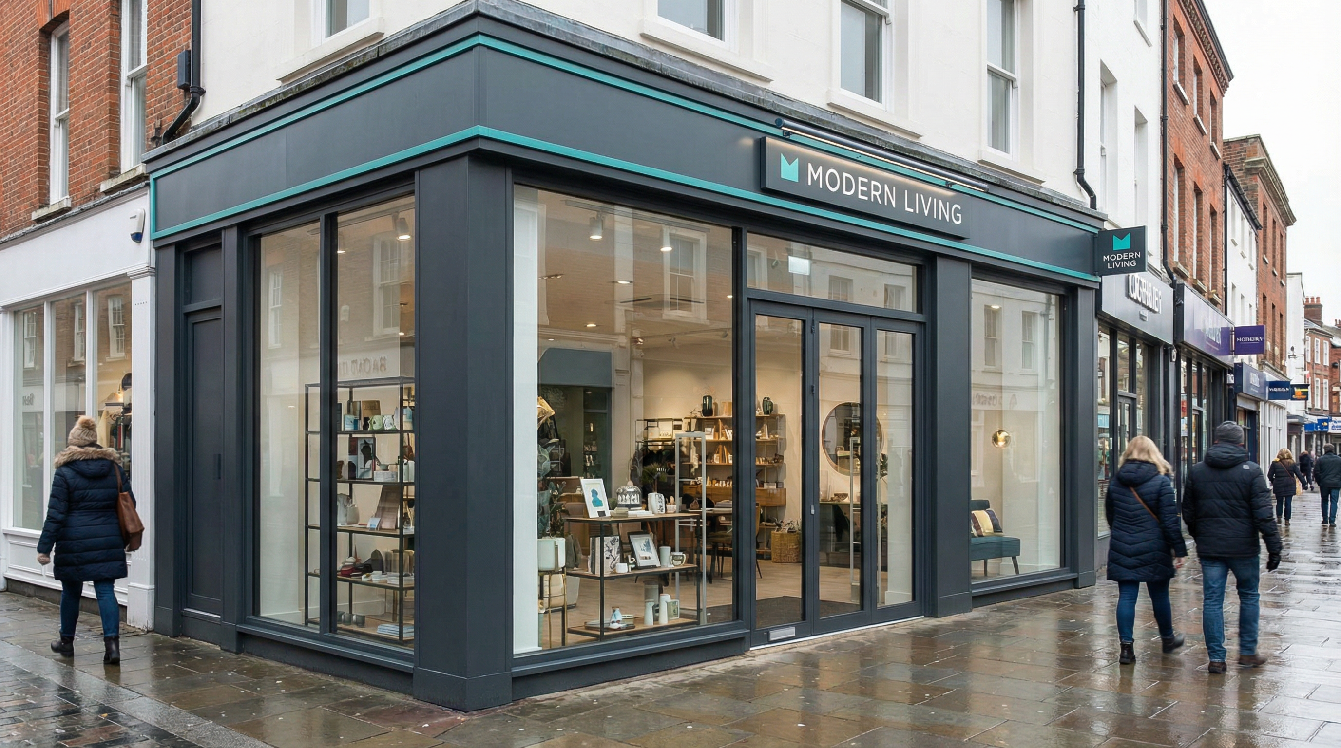 Shop Front Back Panel Shop Fronts Specialists | UK Coverage | Chas Accredited