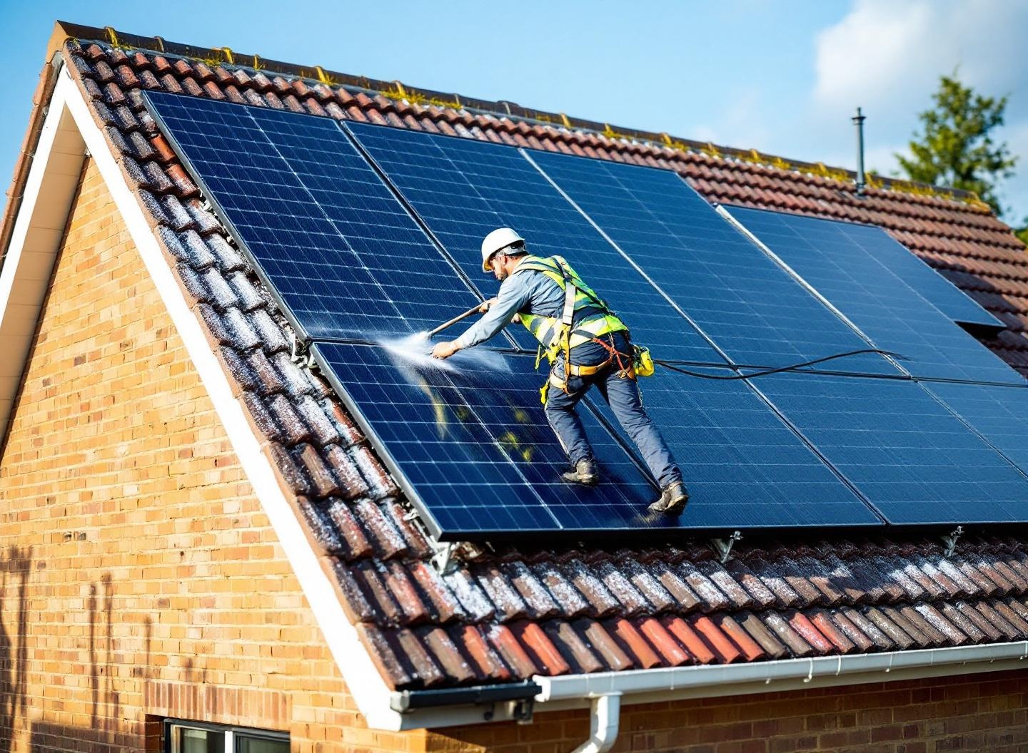 Solar Panel Cleaning Lincoln