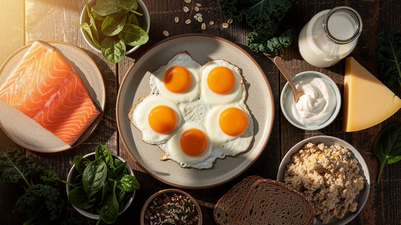 Nutritious foods containing natural vitamin B12