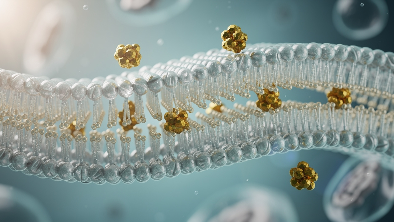 Cellular absorption mechanism of berberine through phospholipid membranes