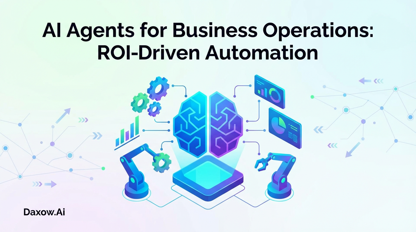 AI Agents for Business Operations: ROI-Driven Automation