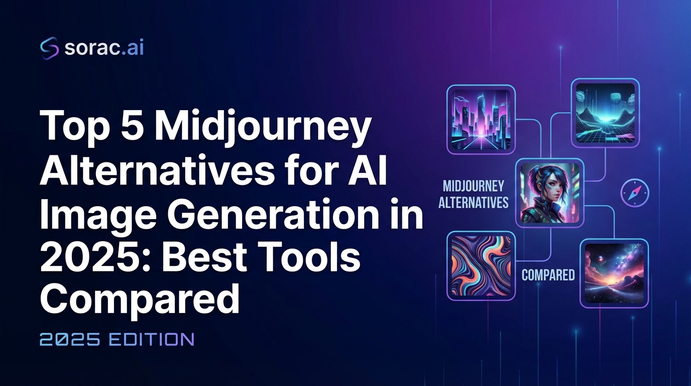 Top 5 Midjourney Alternatives for AI Image Generation in 2025: Best Tools Compared