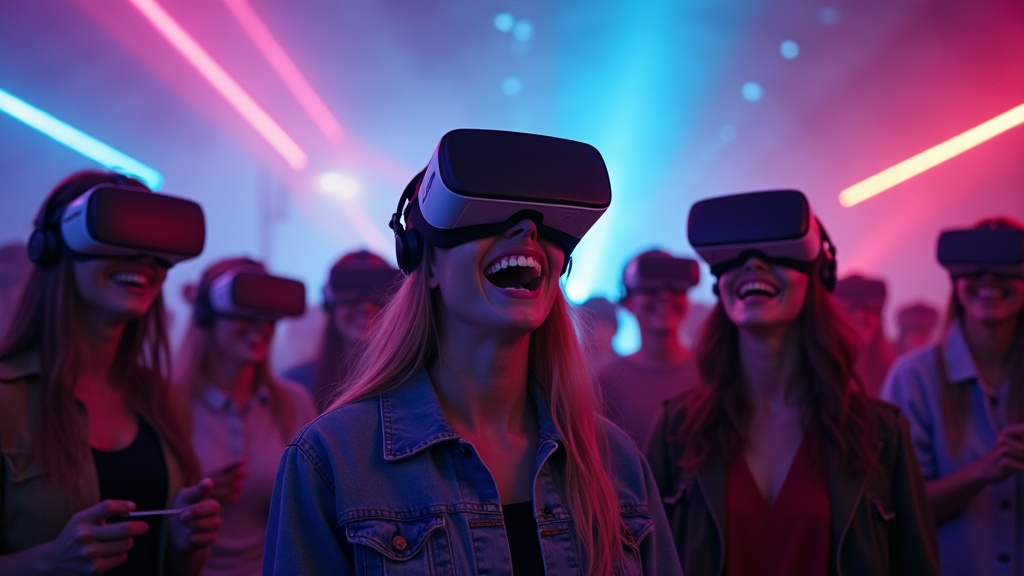 Jugadores inmersos en The Shooter Experience en Virtua Barcelona