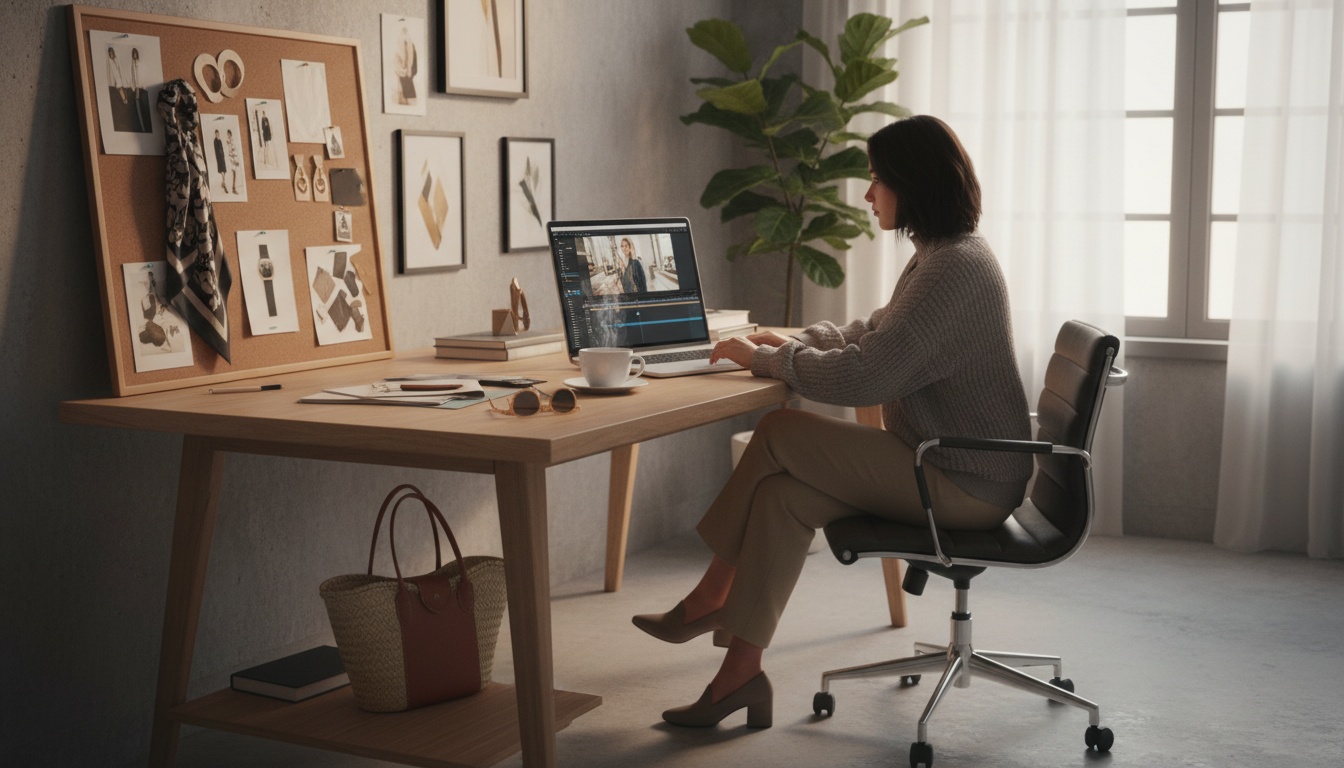 Produção de vídeos com IA para e-commerce fashion