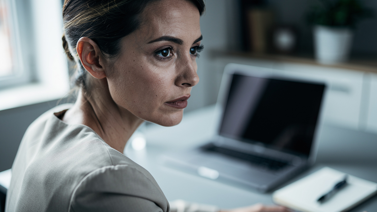 Professional experiencing enhanced mental clarity and focus