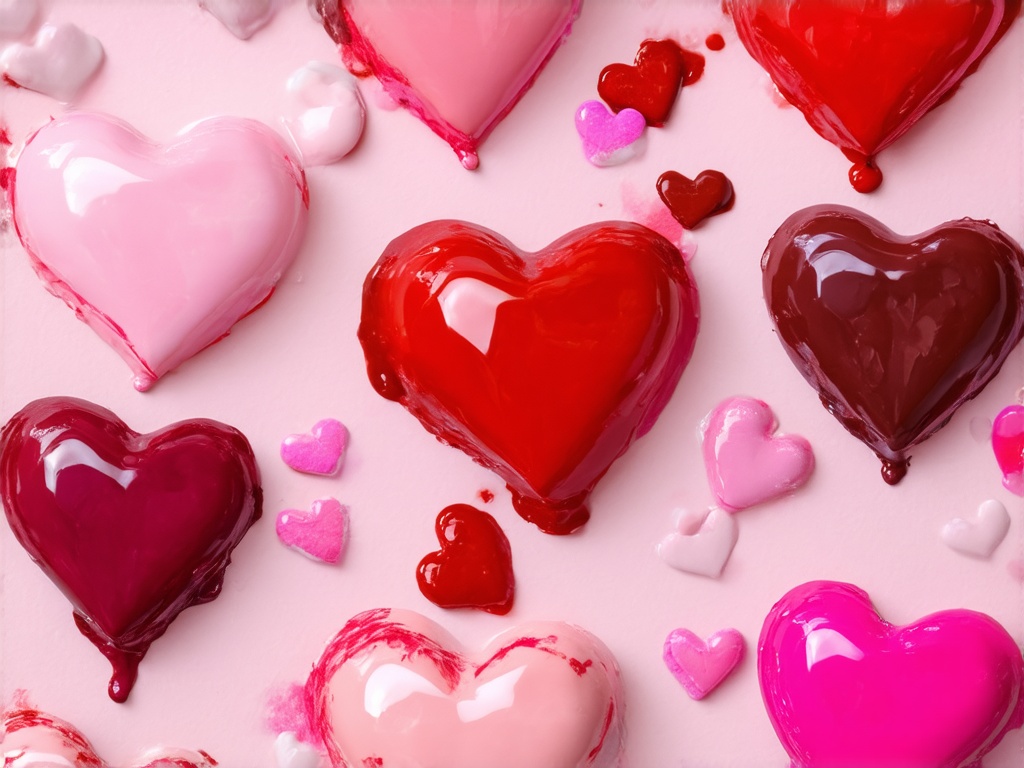 Drugstore Valentine's nail polish display