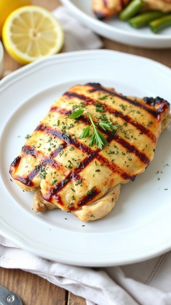 Grilled Lemon Herb Chicken