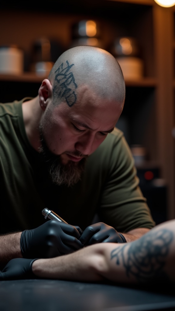 Color Tattoos on Darker Skin: Art and Science