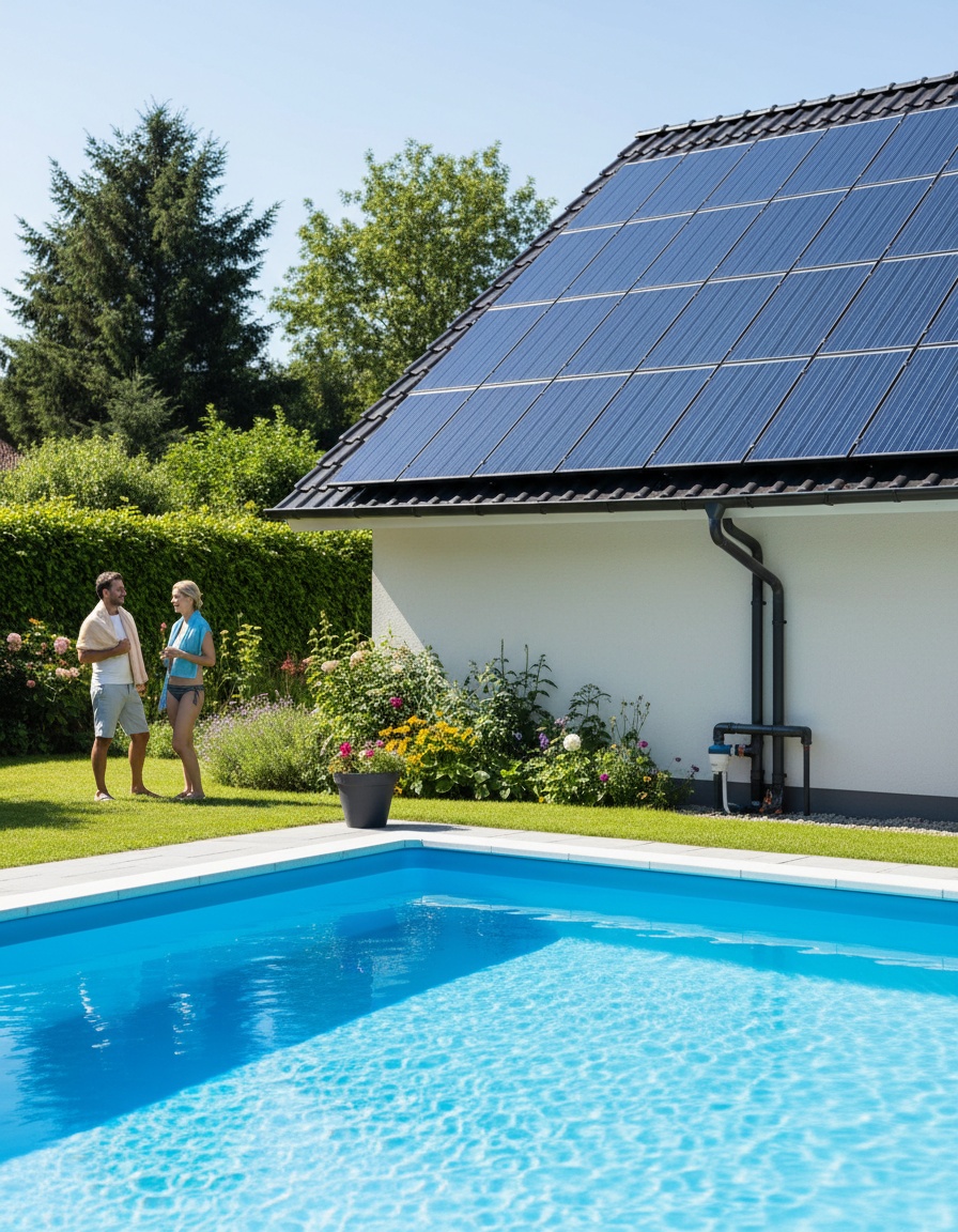 Innovador kit climatizador solar para calefacción de piscinas sin consumo eléctrico