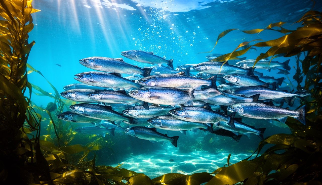 Salmon as natural source of omega-3 fatty acids