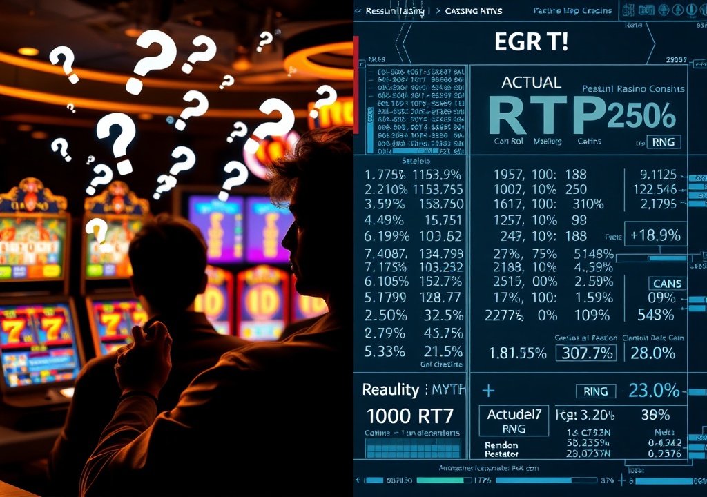 실제 RTP 시스템과 잘못 알려진 '잔여 RTP' 개념의 차이점 분석