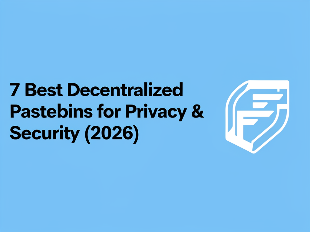 A0phClJV6n5Uby8h81A3U 7 Best Decentralized Pastebins for Privacy (2026)