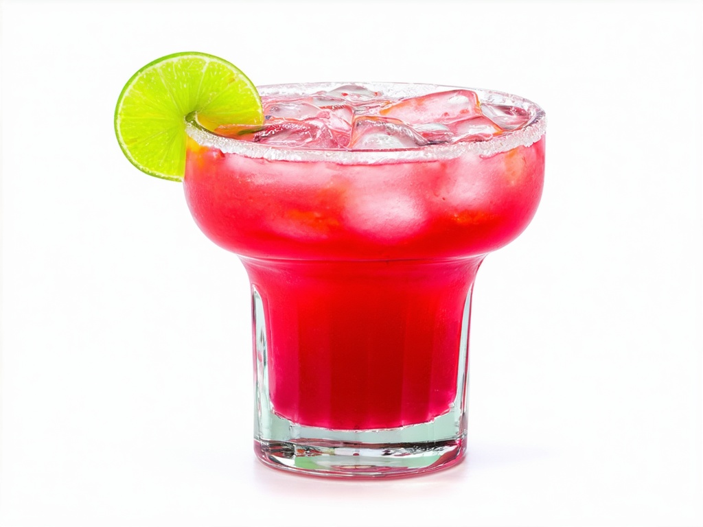 Tajin-rimmed frozen Big Red margarita cans