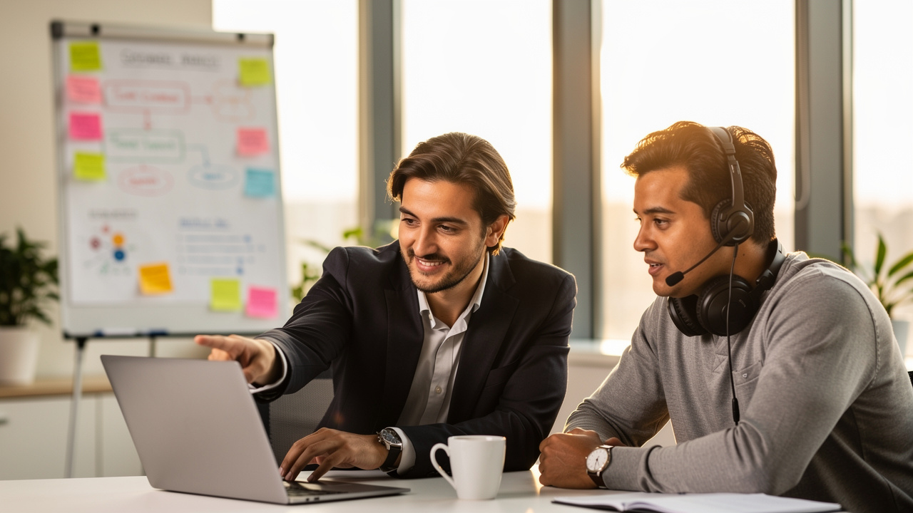 Sales coaching using call data insights