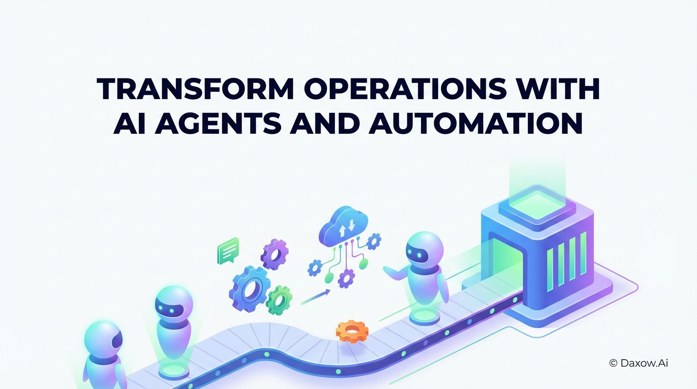 Transform Operations with AI Agents and Automation