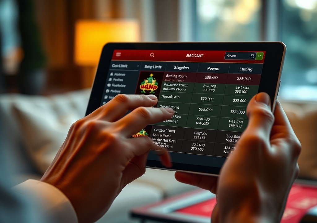 실시간 바카라 룸 선택하는 법 베팅 한도와 개인 예산에 맞는 바카라 룸 찾기