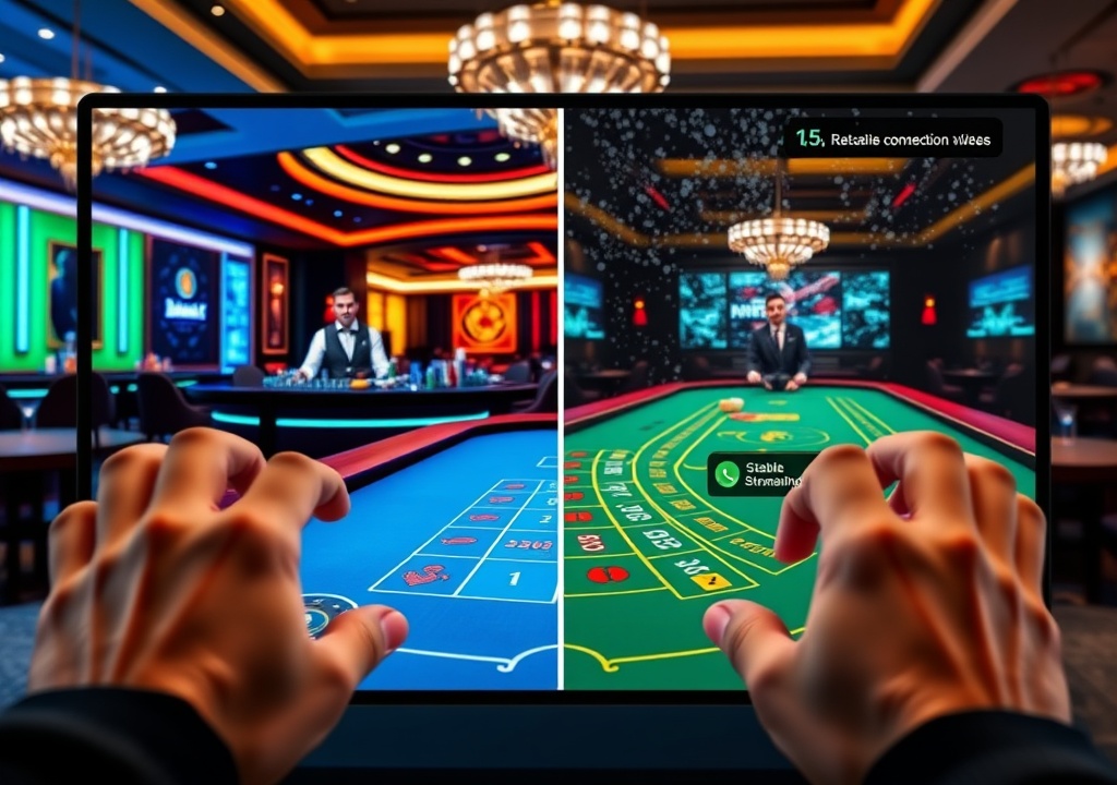 실시간 바카라 룸 선택하는 법 접속 안정성과 화질을 통한 최적 룸 선별법